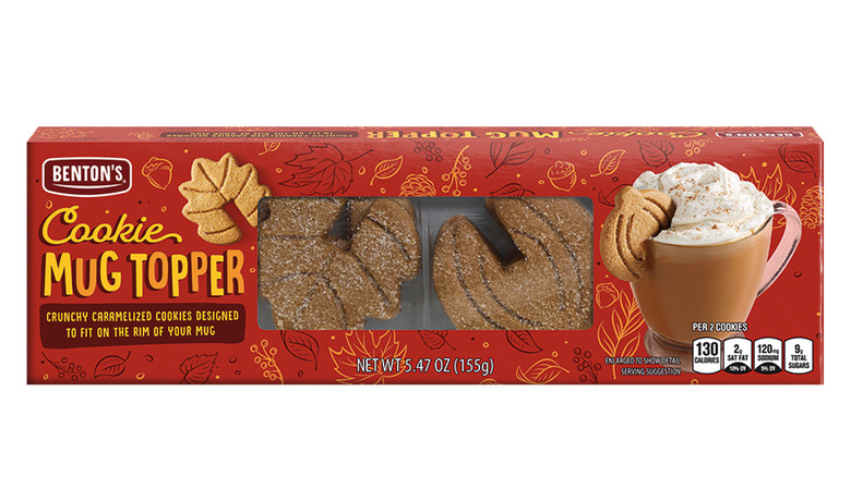 A box of Benton's Mug Topper Cookies