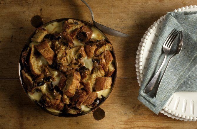 Savory Vegetable Bread Pudding