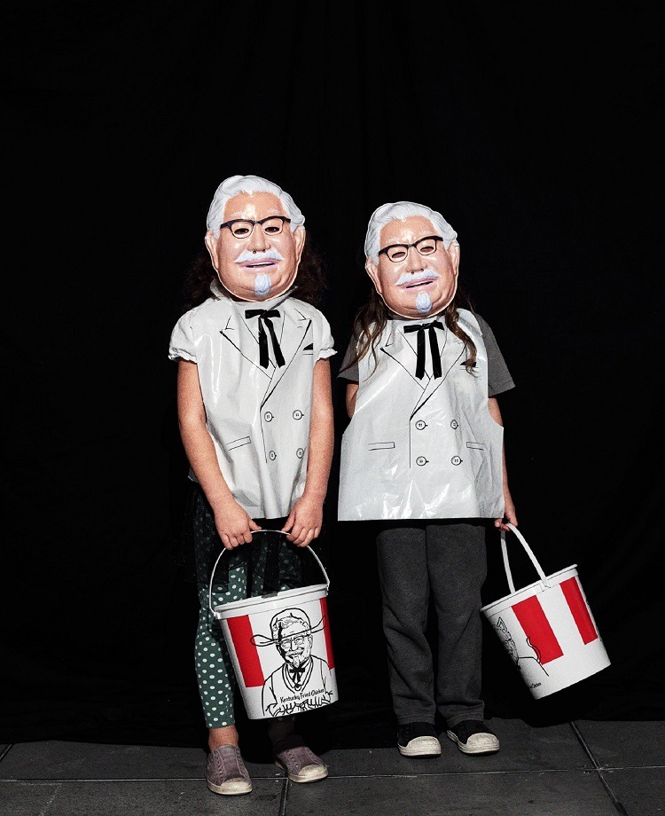 Scare Trick Or Treaters With KFC s 5 Colonel Sanders Halloween Costume Kit