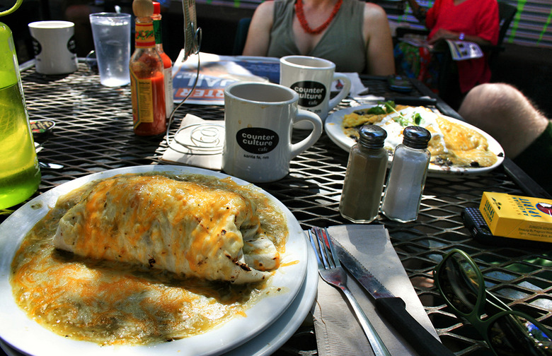 Green Chile Breakfast Burrito