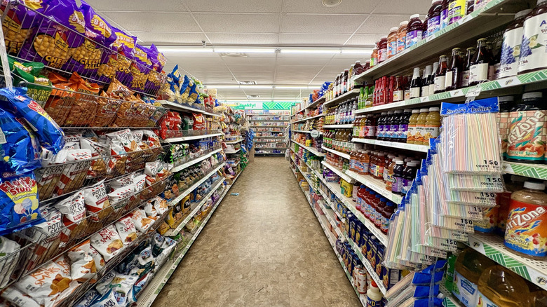 Dollar Tree store aisle