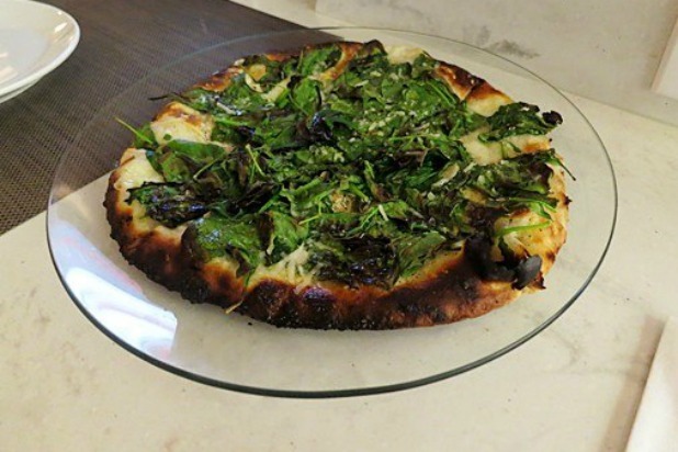 Spinach Pizza from Crust