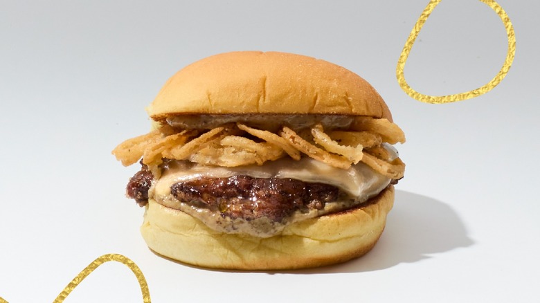 Shake Shack white truffle burger