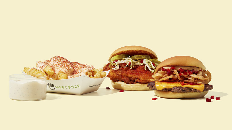 Three Shake Shack items