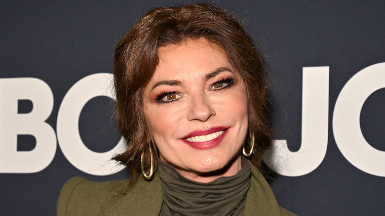 Shania Twain smiling