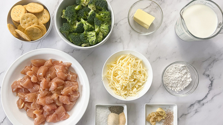 ingredients for chicken divan