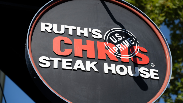 Ruth's Chris Steak House Sign