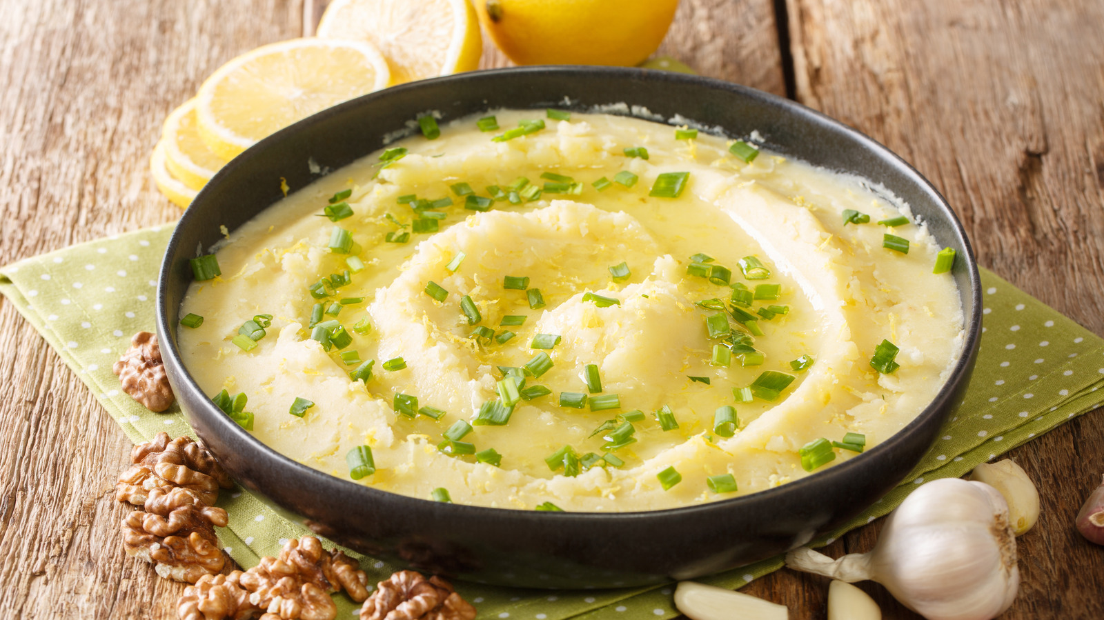 Skordalia Greece's Garlic Potato Dip That's As Creamy As Hummus