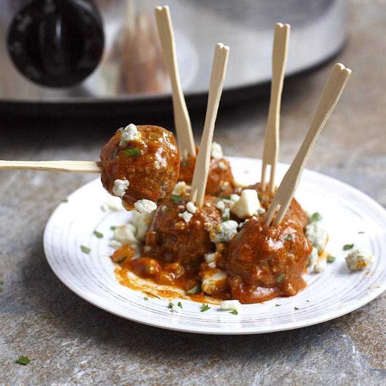 cajun buffalo meatballs