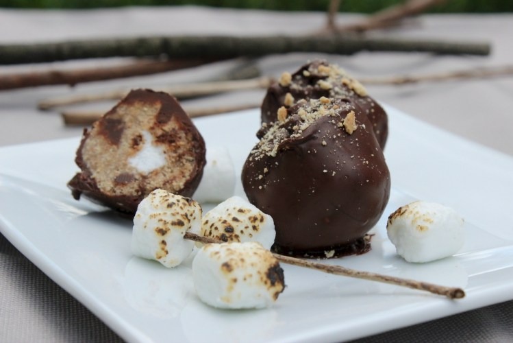 S'mores Cookie Dough Bites