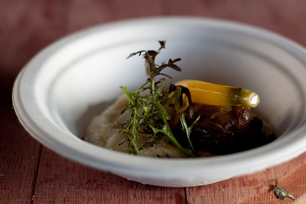 Mashed Potatoes and Short Ribs