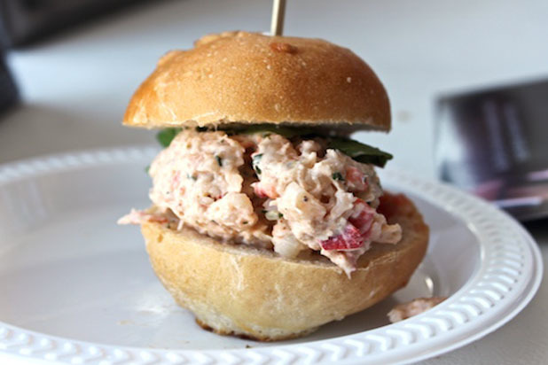 STK's Shrimp-Lobster Salad Slider
