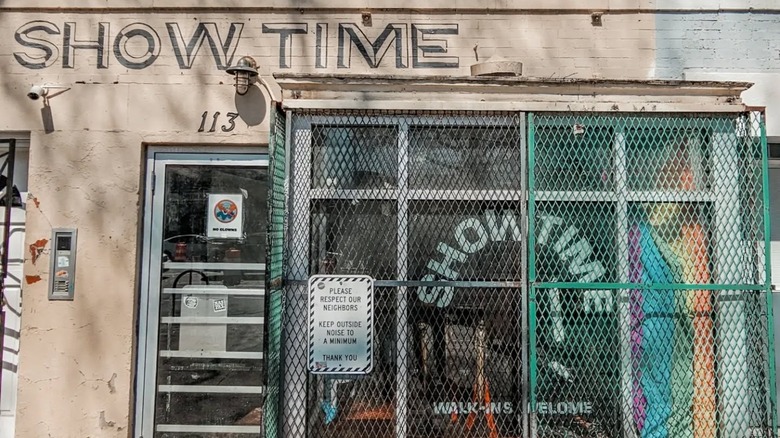 Exterior of Showtime Lounge in D.C.