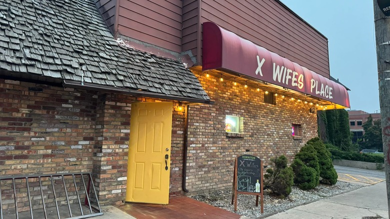 Entrance to X Wife's Place