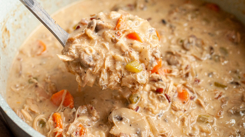Chicken and wild rice soup