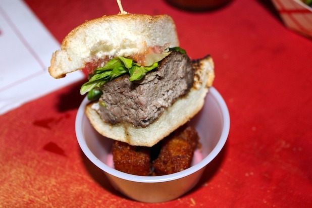The Standard Hotel's Mini Blue Burger