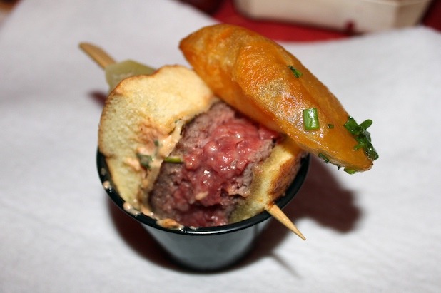 David Burke Primehouse's 40-Day Aged Burger