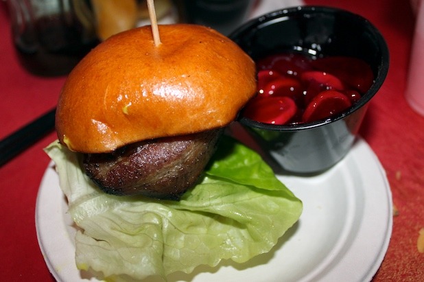 Rocco DiSpirito's Pork and Chow Chow Slider