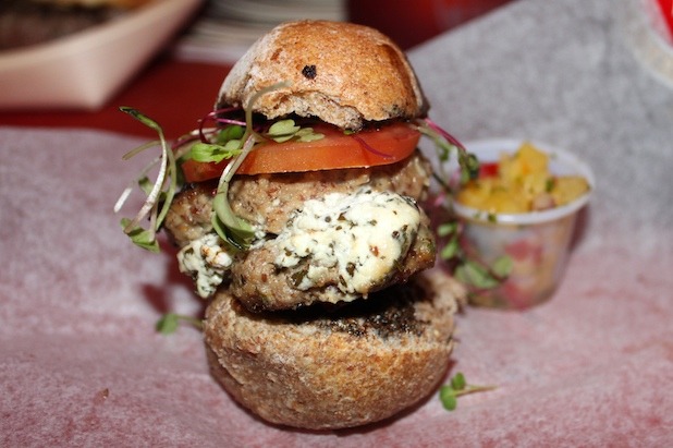 South Beach Diet's Inside-Out Cheeseburger