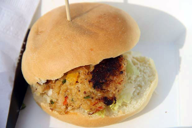 Palate Party's Crab Cake Slider