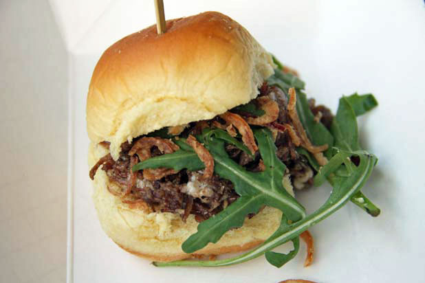 Slow Food Truck's Beef Shorty Slider
