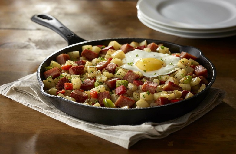 SPAM Breakfast Hash