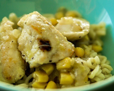 Spanglish Chicken Chile Ramen