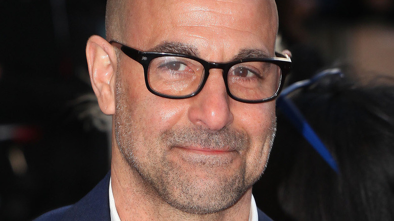 Stanley Tucci smiling
