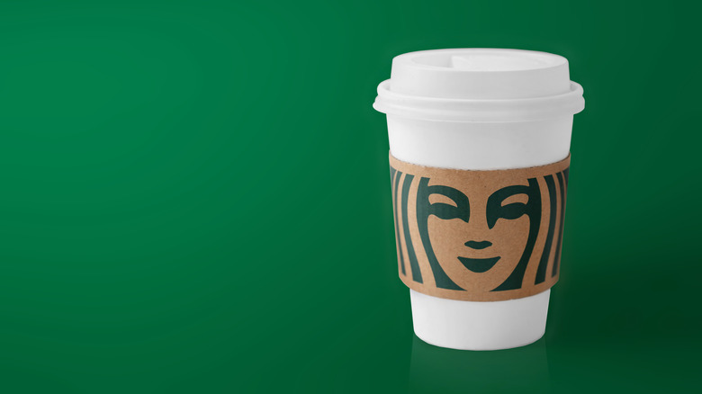 Starbucks cup and logo