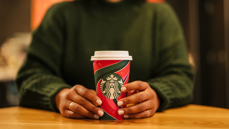 Person holiday holiday drink