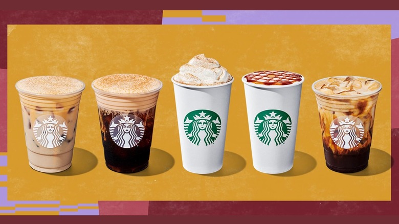 Starbucks fall 2023 menu