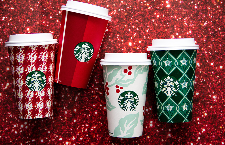 Starbucks Decks the Halls With 4 New Retro Holiday Cups