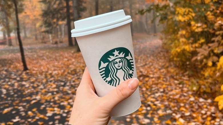 Starbucks hot beverage