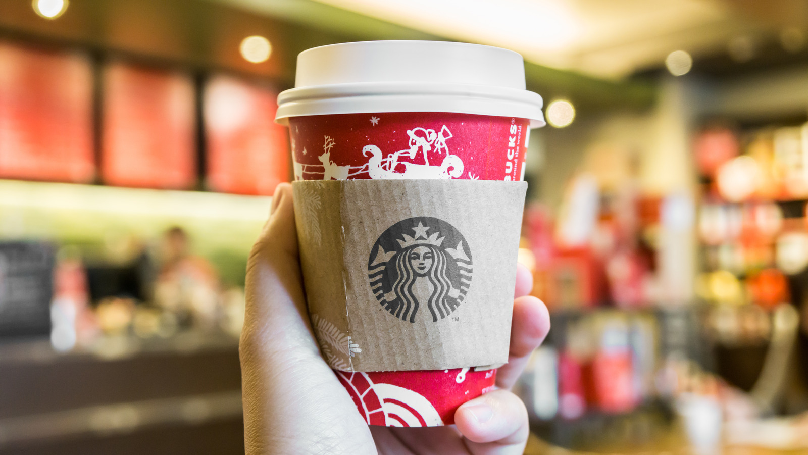 Starbucks' holiday cups this year aren't even red