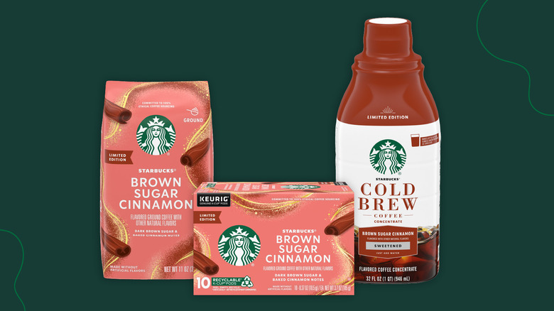 Starbucks' brown sugar cinnamon products