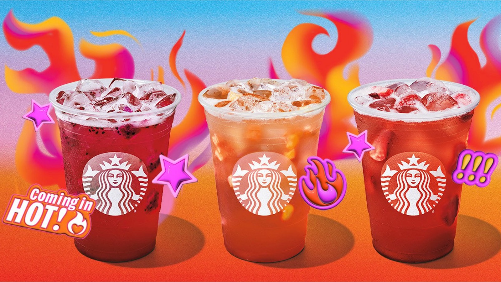 Starbucks Is Feeling The Heat With A New Line-Up Of Spicy Spring Drinks