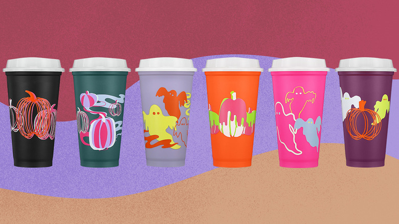  Starbucks reusable hot cups