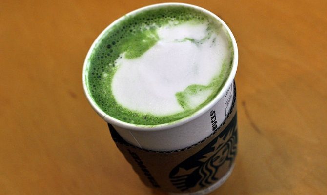 Starbucks Matcha Tea Latte