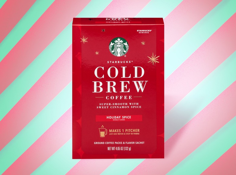 starbucks holiday spice cold brew