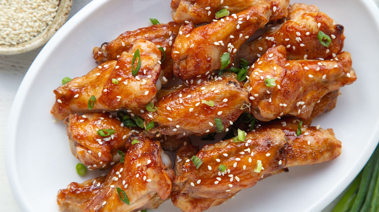 barbecue baked chicken wings