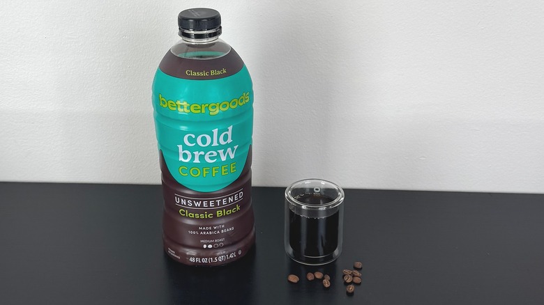 Bottle of bettergoods Cold Brew Coffee