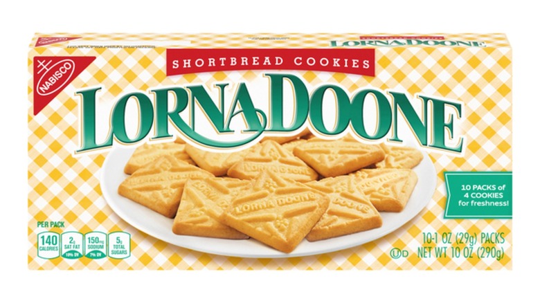 Box of Lorna Doone cookies