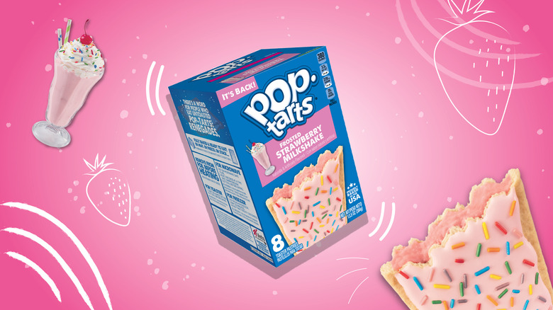 Strawberry Milkshake Pop-Tarts