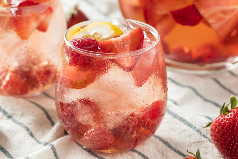Sparkling Rosé Sangria