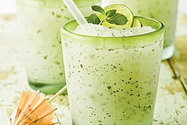 Minty Lime Frozen Mojito