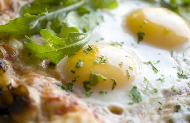 Sunny Side Breakfast Pizza