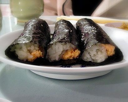 Sushi Nozawa&apos;s lobster roll