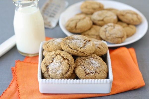 Pumpkin Gingersnap Cookies 
