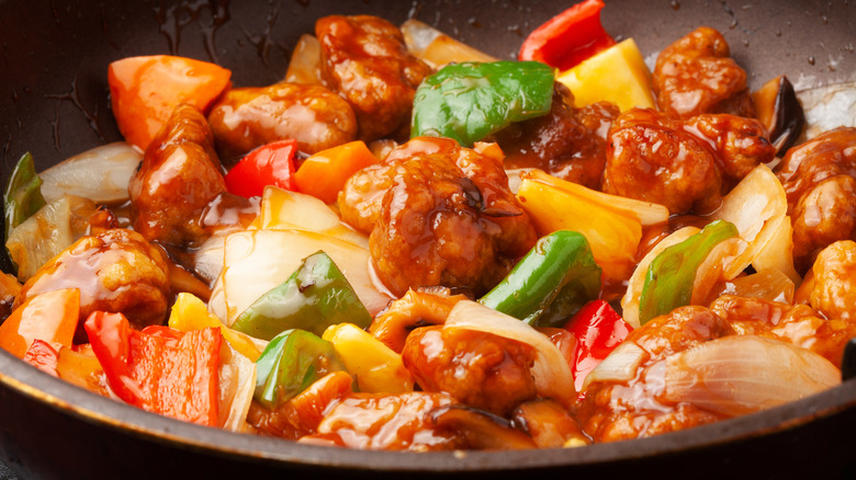 American sweet and sour pork