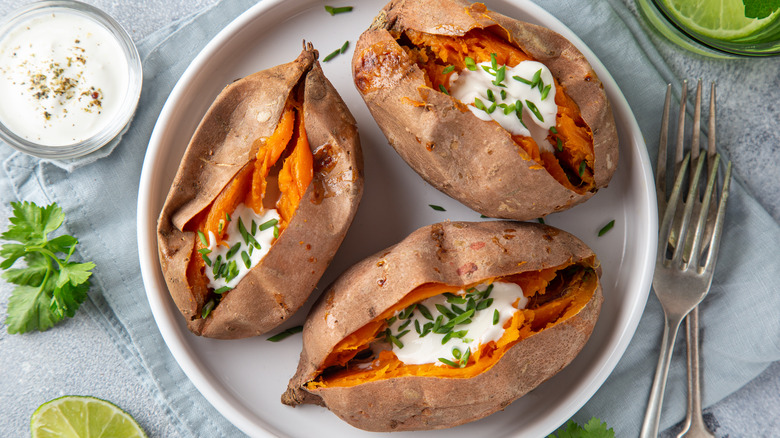 Sweet Potato Skins Are A New Twist On The Classic Appetizer